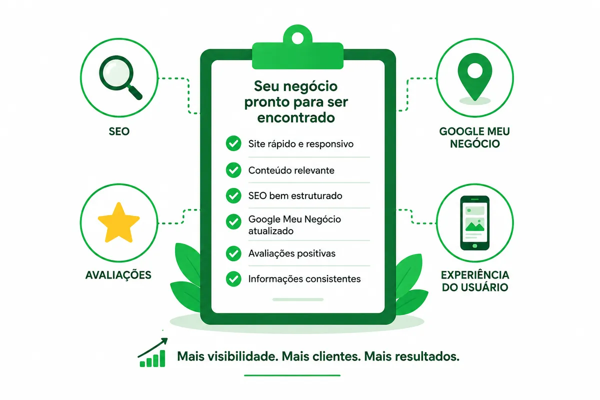 Checklist de passos para começar a aparecer no Google