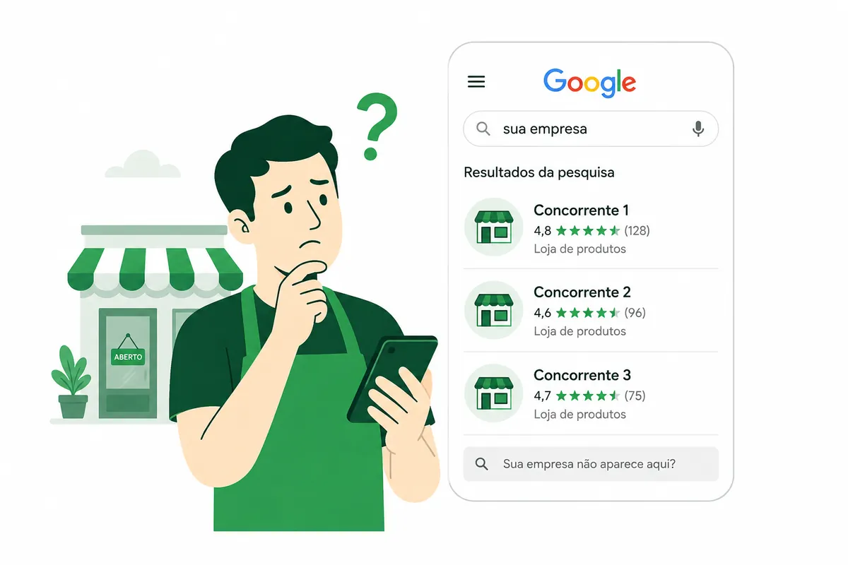 Por que sua empresa não aparece no Google